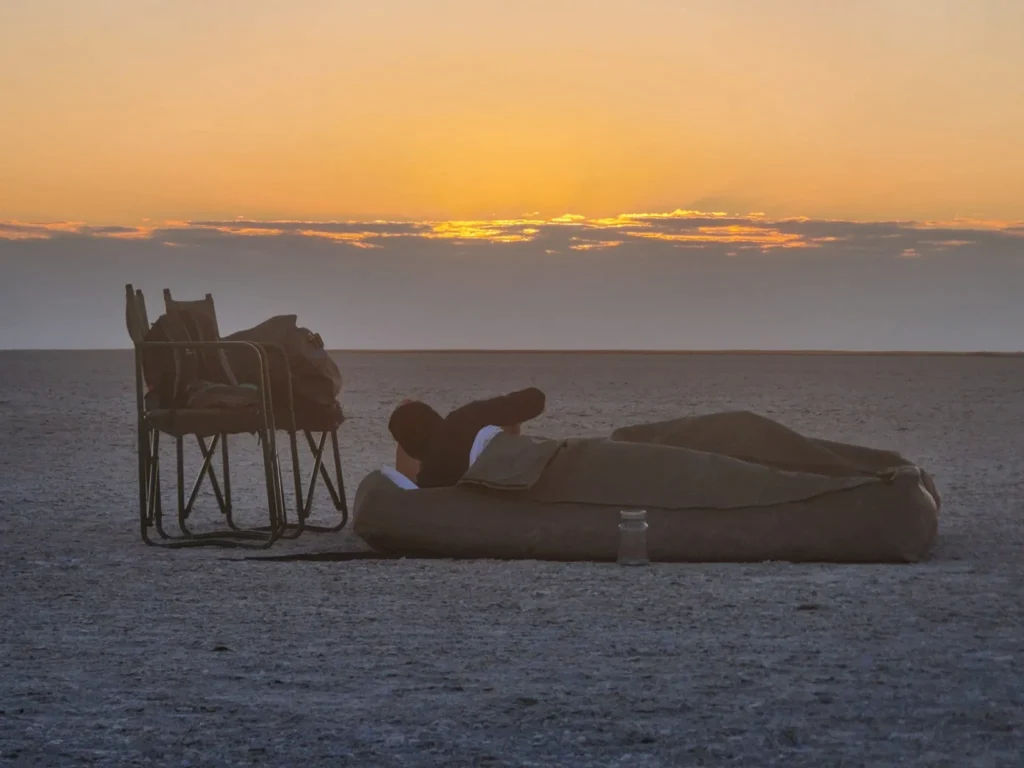 13-Day Tour South Africa African Odyssey Motorcycle Expedition sleeping view