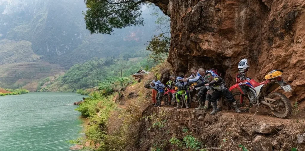 adventure tour vietnam ha giang edge mountians motorcycle
